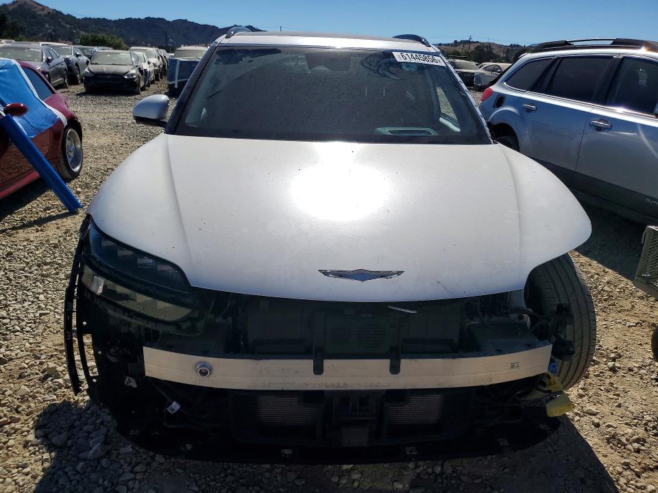 2023 Genesis Gv60 VIN KMUKEDTB9PU003235 COPART salvage auction — FRONT END, Salvage Title, sold $7,800 on 2026-08-18 (photo 5)
