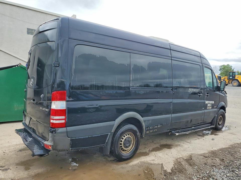 2014 Mercedes-benz Sprinter VIN WDZPE8CC2E5940377 COPART salvage auction — FRONT END, Nj - Cert Of Title-Salvage, sold $1,550 on 2026-08-14 (photo 3)