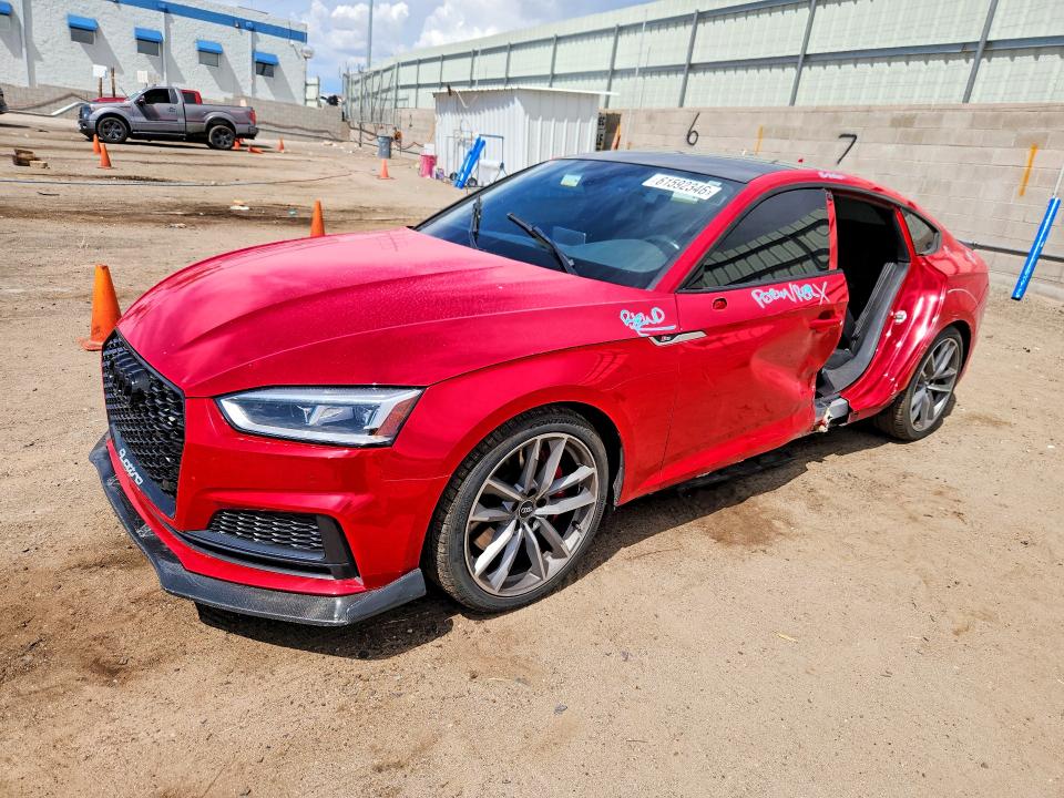 2019 Audi Rs5 VIN WAUB4CF53KA052122 COPART salvage auction — SIDE, NM - CERT OF TITLE-SALVAGE (P), sold $450 on 2026-07-23 (photo 1)