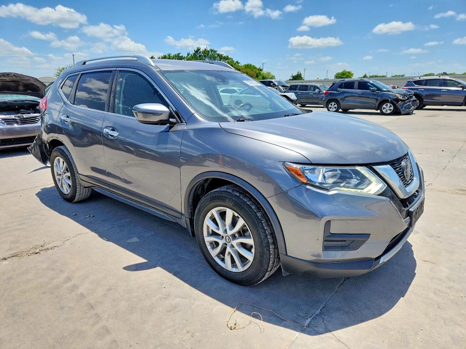 2019 Nissan Rogue VIN JN8AT2MT5KW253346 COPART salvage auction — REAR END, Tx - Salvage Vehicle Title, sold $3,650 on 2026-07-06 (photo 4)