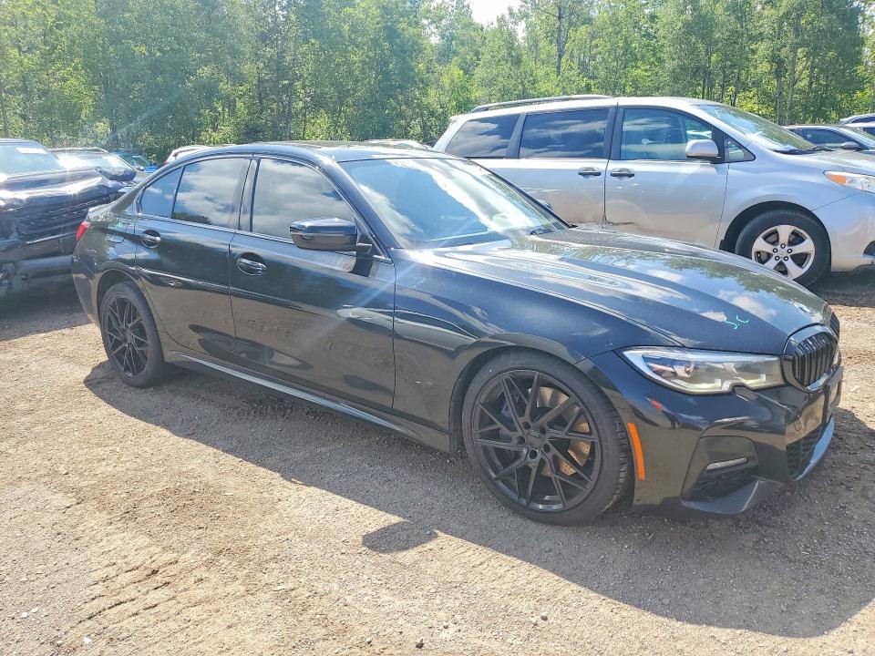 2019 BMW 3 series VIN WBA5R7C59KAJ80097 COPART salvage auction — FRONT END, ON - PERMIT NO BRAND - UNFIT, sold $14,900 on 2026-08-06 (photo 4)