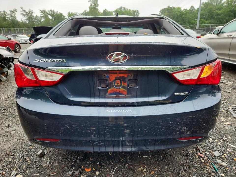 2013 Hyundai Sonata VIN 5NPEC4AC5DH638086 COPART salvage auction — FRONT END, Md - Cert Of Salvage > 75% Damage, sold $325 on 2026-07-17 (photo 6)
