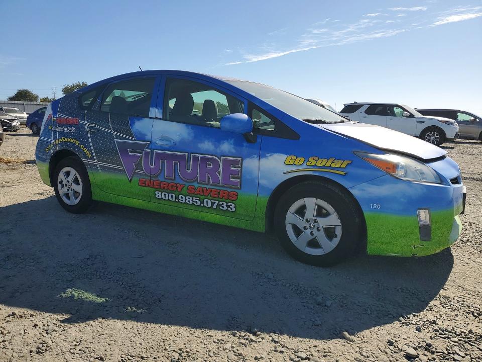 2011 Toyota Prius VIN JTDKN3DU0B1388787 COPART salvage auction — REAR END, CA - DIS/DLR/EXP ONLY CLEAN TITLE, sold $800 on 2026-07-21 (photo 4)