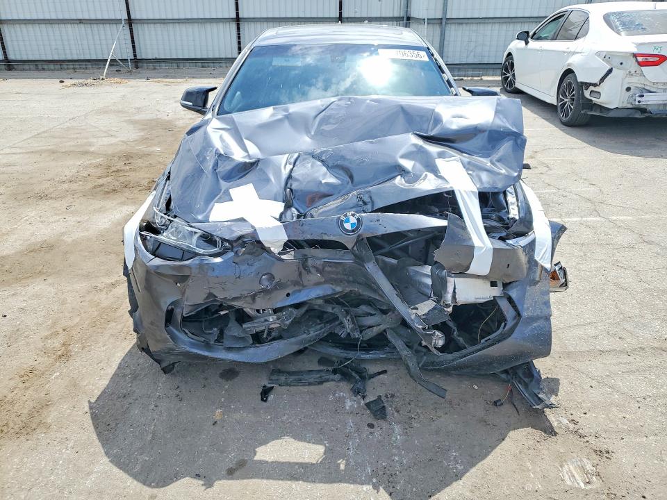 2017 BMW 4er VIN WBA4F7C53HG787350 COPART salvage auction — FRONT END, Salvage Title, sold $450 on 2026-08-21 (photo 5)