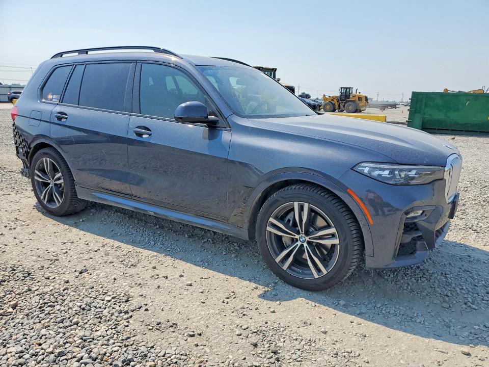 2021 BMW X7 VIN 5UXCW2C06M9E91504 COPART salvage auction — REAR END, Co - Public - Salvage Title, sold $13,200 on 2026-07-28 (photo 4)