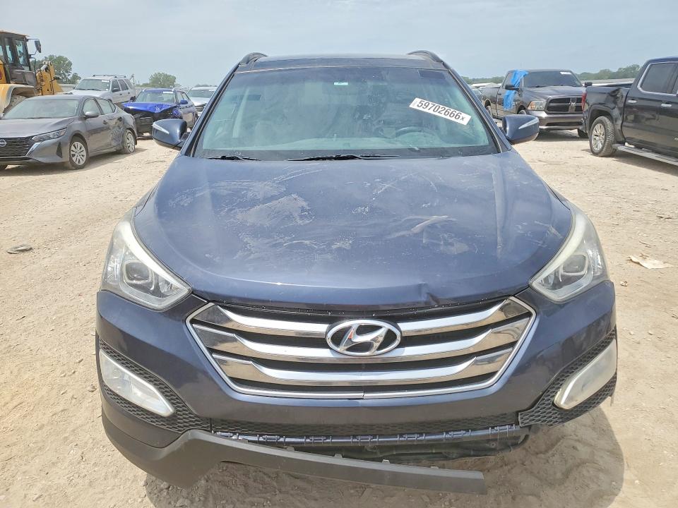 2015 Hyundai Santa fe VIN 5XYZWDLA5FG238382 COPART salvage auction — FRONT END, Mi - Dealer Only Clean Title, sold $90 on 2026-07-28 (photo 5)
