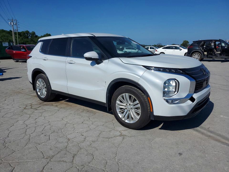 2022 Mitsubishi Outlander VIN JA4J3TA82NZ015100 COPART salvage auction — FRONT END, Tn - Certificate Of Title (P), sold $11,400 on 2026-08-26 (photo 4)