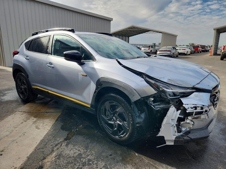 2025 Subaru Crosstrek VIN 4S4GUHF62S3748744 COPART salvage auction — FRONT END, MO - CERTIFICATE OF TITLE, sold $7,800 on 2026-08-03 (photo 4)