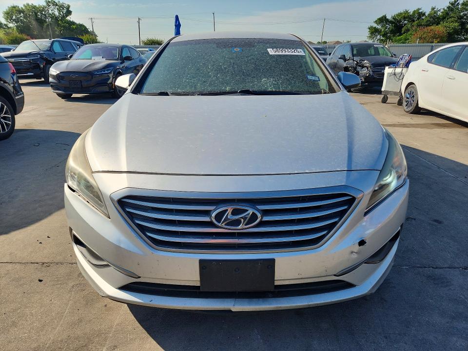 2016 Hyundai VIN 5NPE24AF4GH374747 COPART salvage auction — REAR END, TX - SALVAGE VEHICLE TITLE, sold $150 on 2026-07-25 (photo 5)