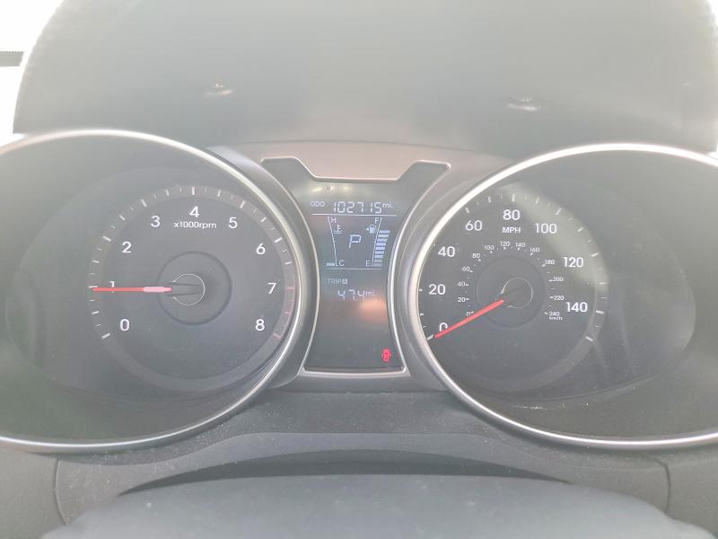 2013 Hyundai Veloster VIN KMHTC6AD1DU102930 COPART salvage auction — FRONT END, FL - CERTIFICATE OF TITLE, sold $1,000 on 2026-07-27 (photo 9)