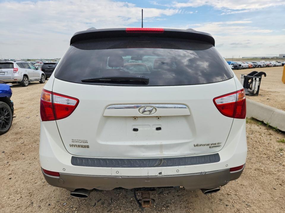 2010 Hyundai Veracruz VIN KM8NUDCC2AU120573 COPART salvage auction — REAR END, Ab - Bos - Salvage, sold $725 on 2026-07-16 (photo 6)