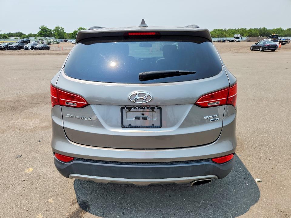 2013 Hyundai Santa fe VIN 5XYZUDLB4DG087451 COPART salvage auction — FRONT END, Ny - Mv-907A Salvage Certificate, sold $80 on 2026-07-29 (photo 6)