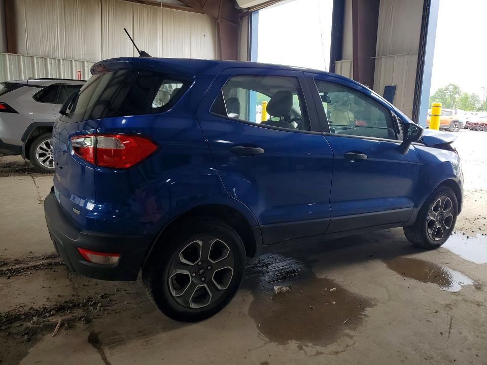 2020 Ford Ecosport VIN MAJ3S2FE5LC353865 COPART salvage auction — FRONT END, Pa - Certificate Of Salvage, sold $425 on 2026-07-22 (photo 3)