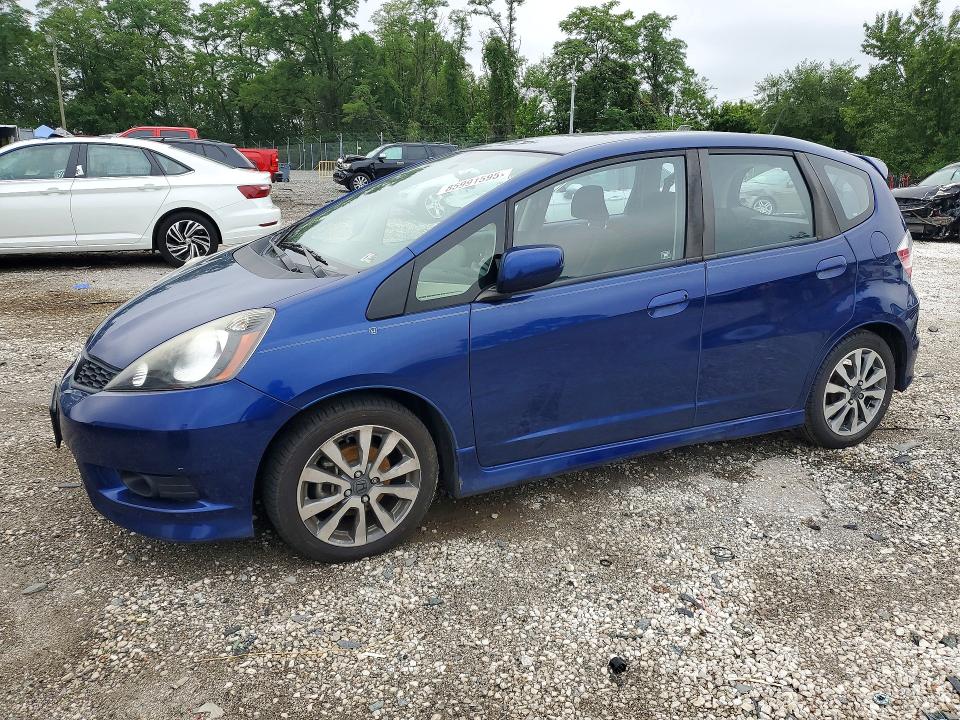 2013 Honda Fit VIN JHMGE8H53DC023225 COPART salvage auction — REAR END, MD - CERT OF SALVAGE > 75% DAMAGE, sold $2,200 on 2026-07-30 (photo 1)