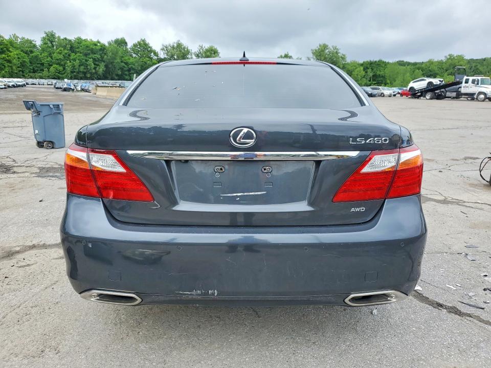 2011 Lexus Ls 460 VIN JTHCL5EF0B5009672 COPART salvage auction — FRONT END, NY - MV-907A SALVAGE CERTIFICATE, sold $525 on 2026-07-28 (photo 6)
