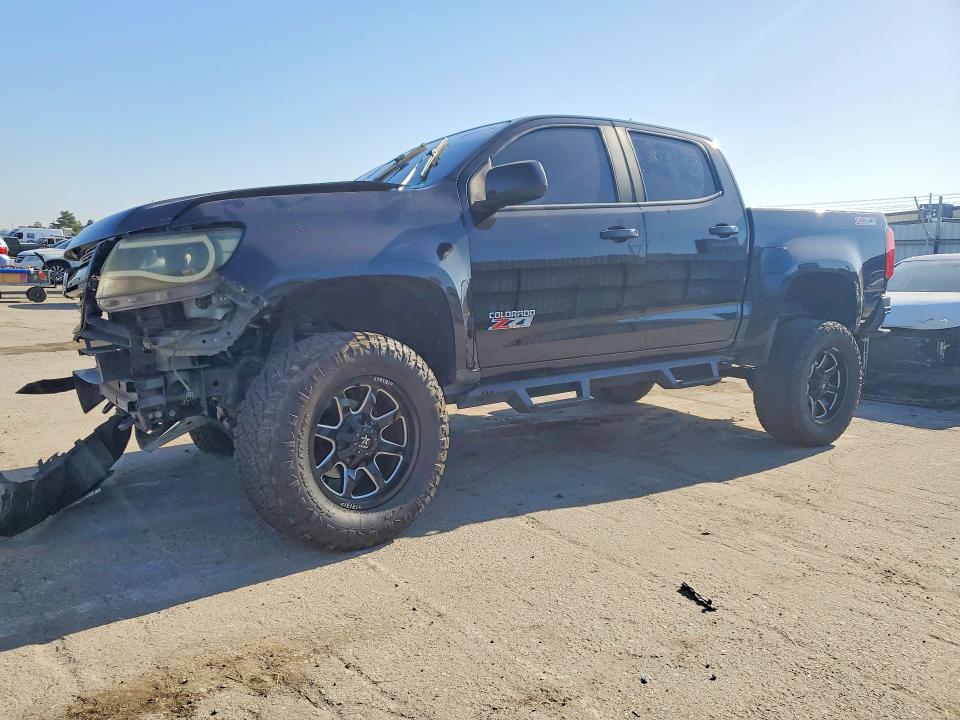 2017 Chevrolet Colorado VIN 1GCGTDEN0H1308129 COPART salvage auction — FRONT END, Ca - Salvage Certificate, sold $2,950 on 2026-07-31 (photo 1)