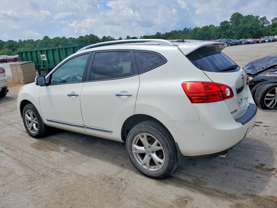2011 Nissan Rogue sport VIN JN8AS5MV9BW302490 COPART salvage auction — REAR END, Pa - Certificate Of Salvage, sold $575 on 2026-07-16 (photo 2)