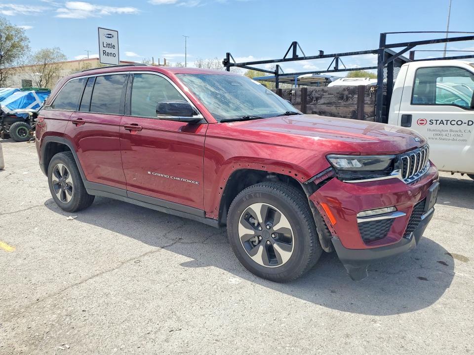 2024 Jeep Grand cherokee VIN 1C4RJYB68RC182109 COPART salvage auction — FRONT END, Co - Certificate Of Title (P), sold $16,700 on 2026-07-30 (photo 4)