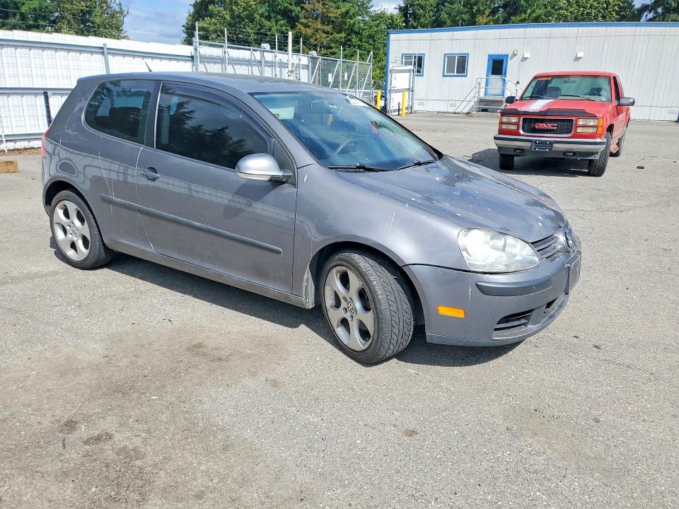 2007 Volkswagen Golf VIN WVWBR71K67W095629 COPART salvage auction — FRONT END, Wa - Vehicle Cert Of Ownership-Titl, sold $275 on 2026-08-03 (photo 4)