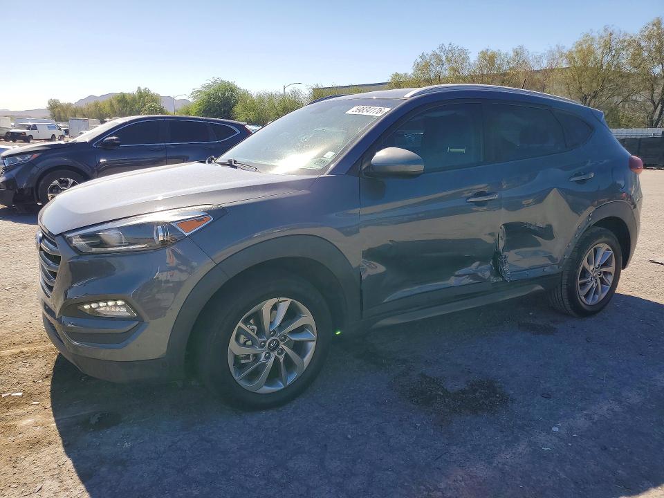 2016 Hyundai Tucson VIN KM8J33A47GU178131 COPART salvage auction — SIDE, Nv - Salvage Title, sold $450 on 2026-07-23 (photo 1)