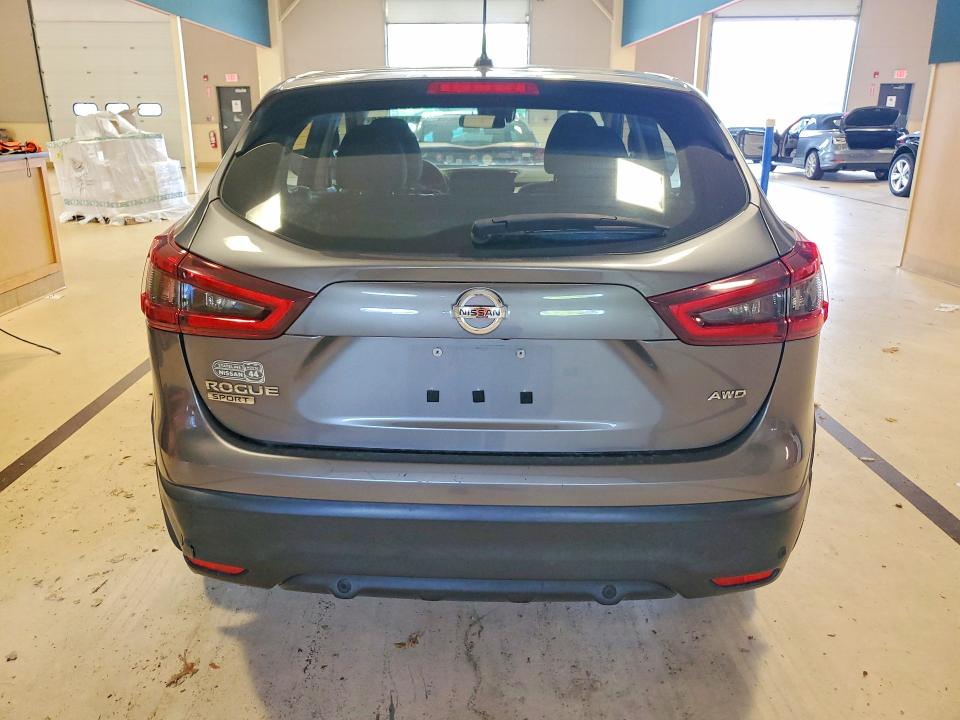 2020 Nissan Rogue VIN JN1BJ1CW3LW393427 COPART salvage auction — REAR END, Ri - Salvage Certificate Of Title, sold $3,050 on 2026-07-14 (photo 6)