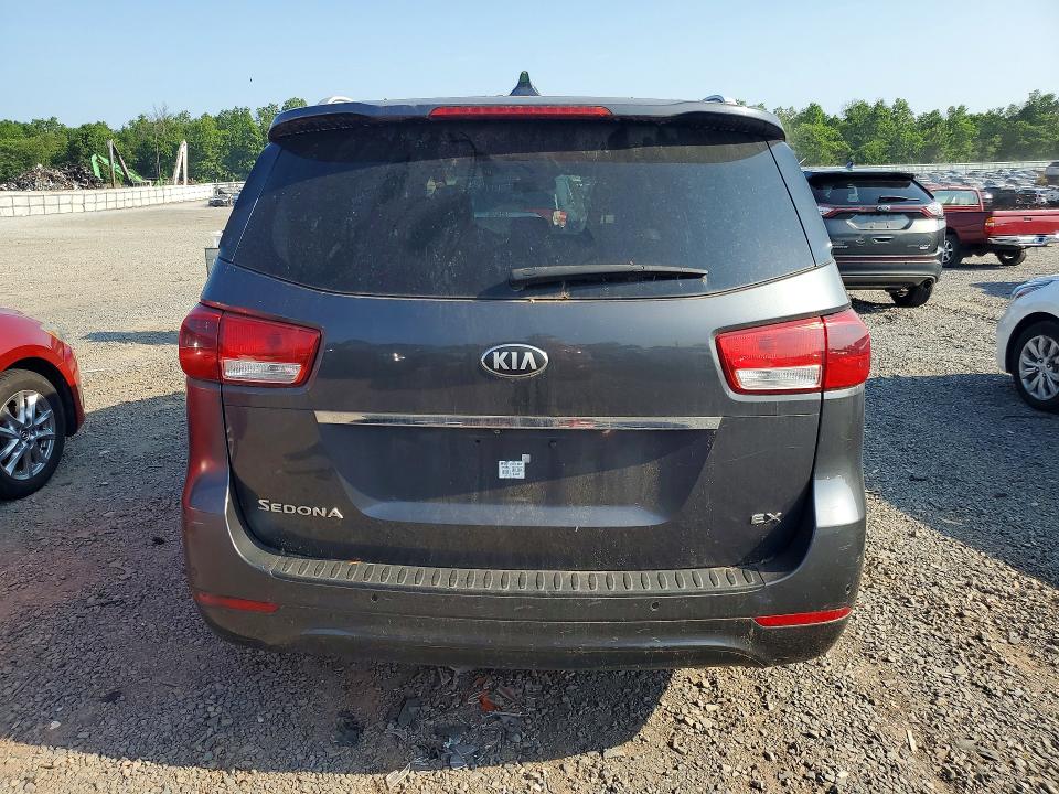 2015 Kia SEDONA VIN KNDMC5C12F6077114 COPART salvage auction — SIDE, Nj - Certificate Of Title, sold $625 on 2026-07-07 (photo 6)