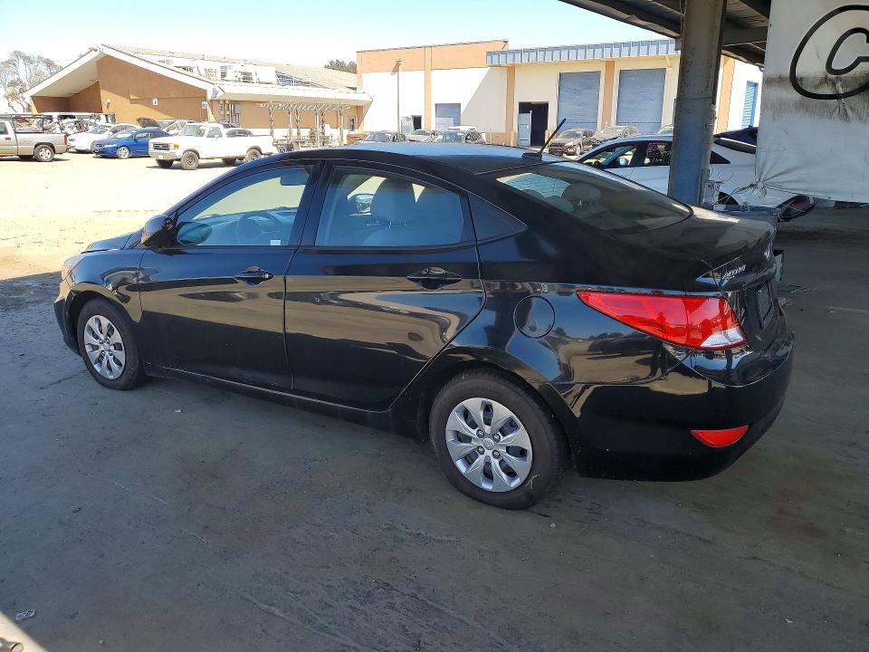 2017 Hyundai Accent VIN KMHCT4AEXHU170579 COPART salvage auction — MINOR DENT/SCRATCHES, Ca - Dis/Dlr/Exp Only Clean Title, sold $650 on 2026-07-28 (photo 2)