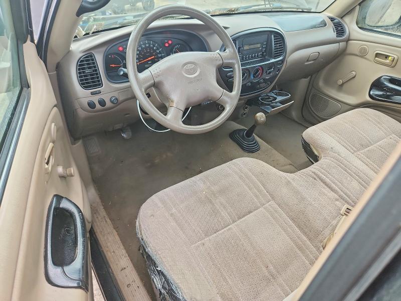 2001 Toyota Tundra VIN 5TBJN32191S187646 COPART salvage auction — MECHANICAL, PA - CERT OF TITLE, sold $500 on 2026-07-17 (photo 8)