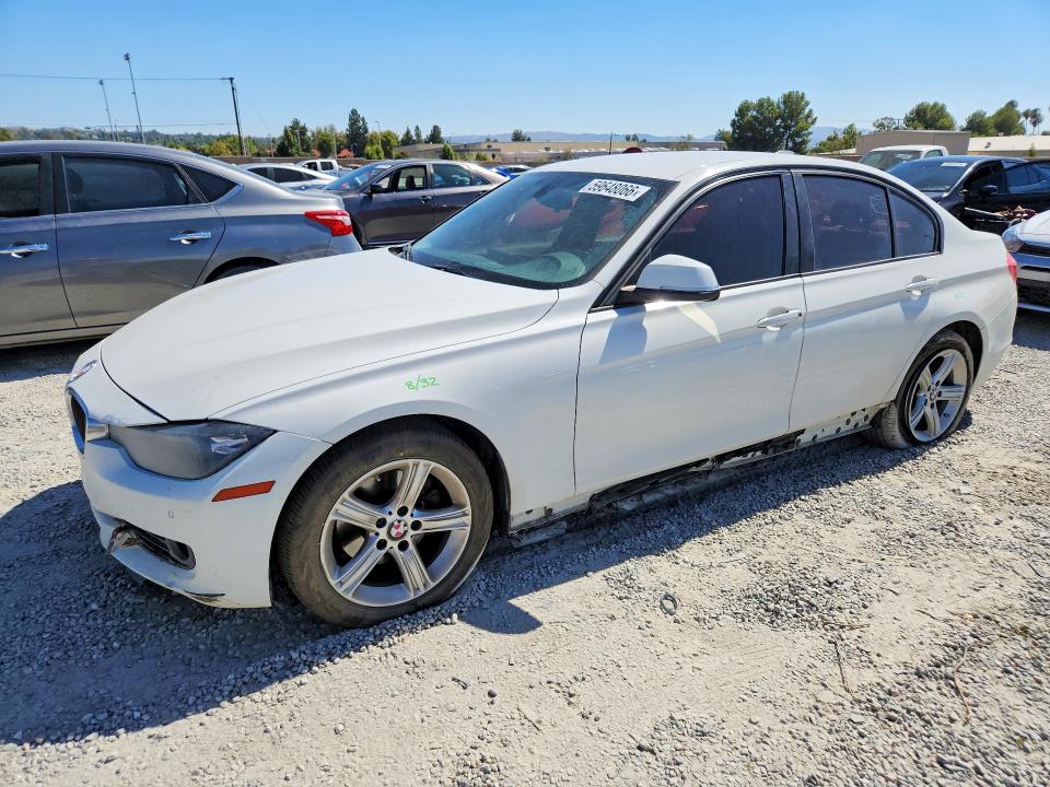 2014 BMW 3er VIN WBA3C1C50EK113862 COPART salvage auction — UNDERCARRIAGE, Ca - Salvage Certificate, sold $925 on 2026-07-15 (photo 1)