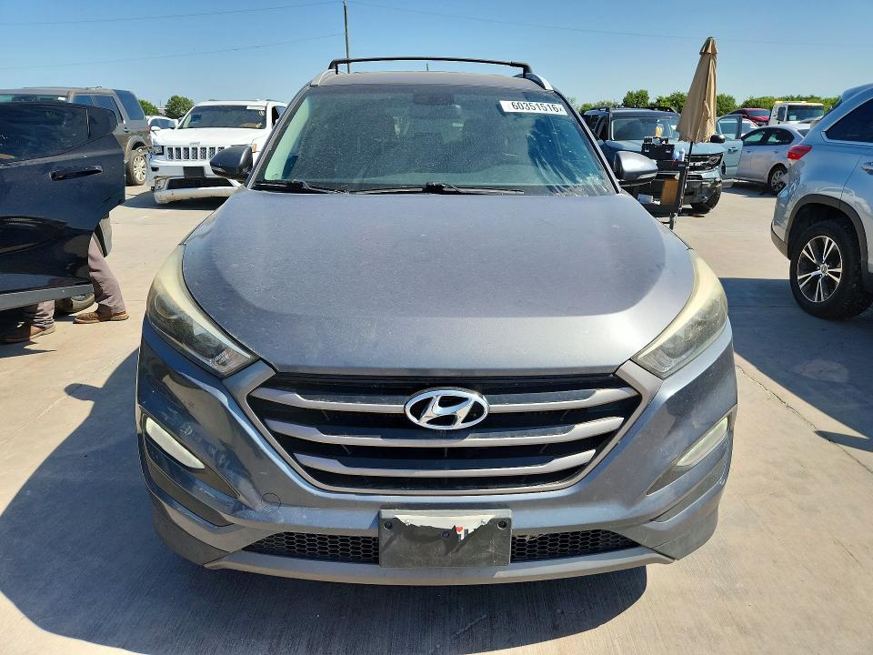 2016 Hyundai Tucson VIN KM8J33A22GU199158 COPART salvage auction — REAR END, TX - CERTIFICATE OF TITLE (P), sold $1,750 on 2026-07-27 (photo 5)