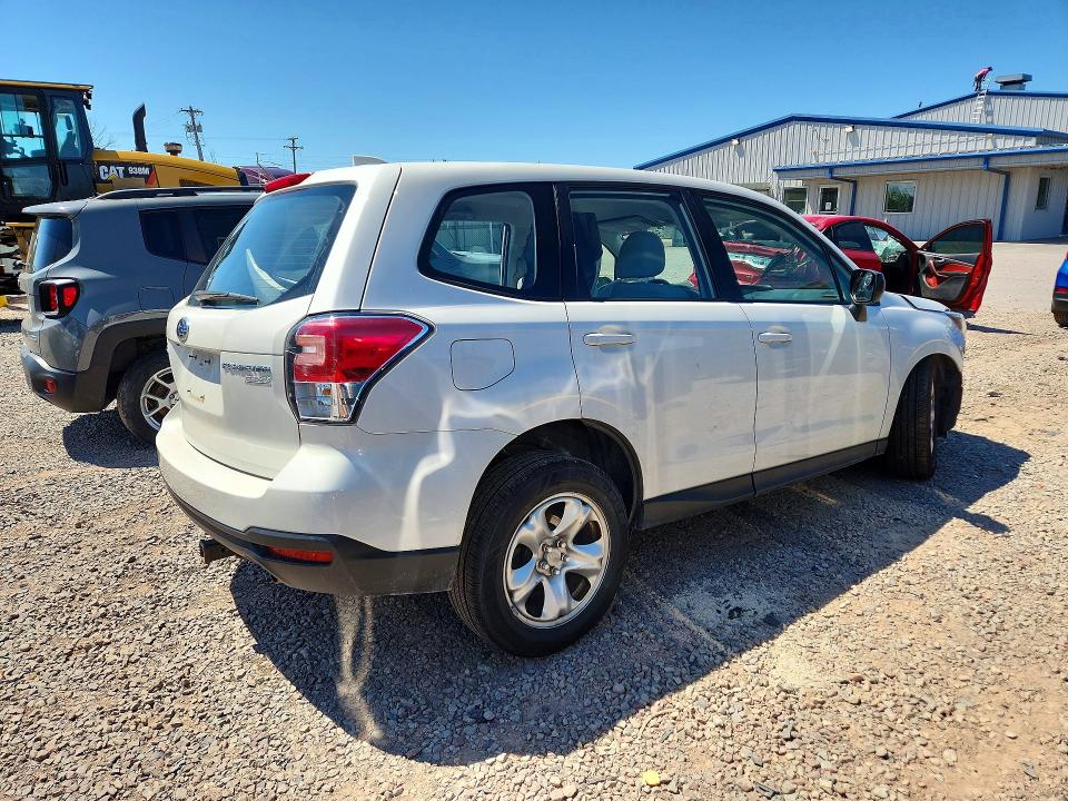 2017 Subaru Forester VIN JF2SJAAC4HH503341 COPART salvage auction — FRONT END, Ny - Mv-907A Salvage Certificate, sold $425 on 2026-07-13 (photo 3)