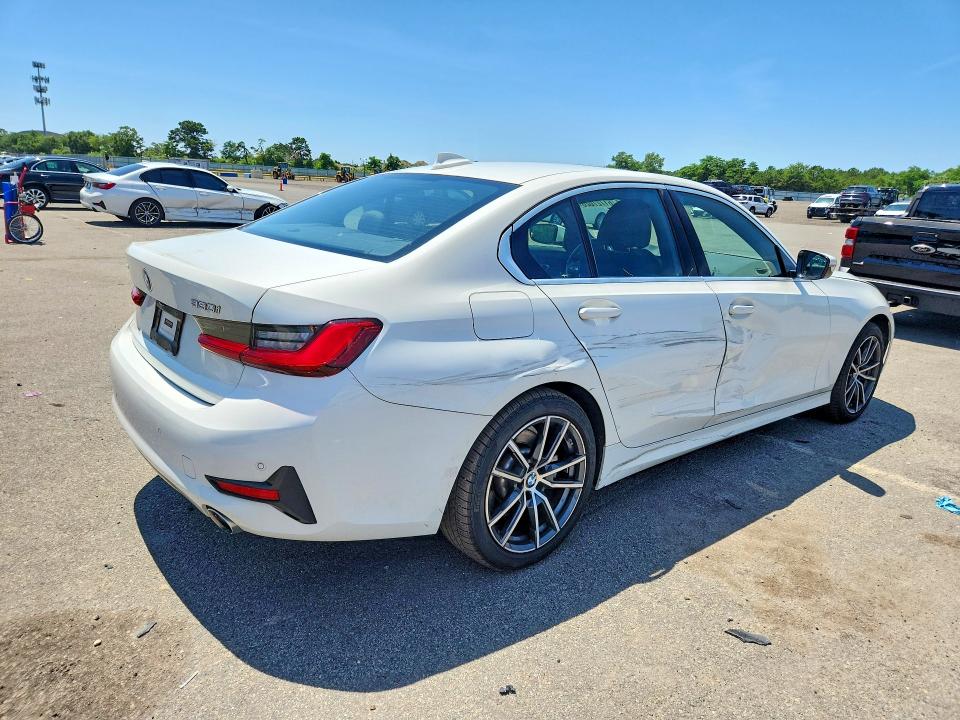 2020 BMW 3er VIN 3MW5R7J04L8B08325 COPART salvage auction — FRONT END, NY - MV-907A SALVAGE CERTIFICATE, sold $11,500 on 2026-07-27 (photo 3)