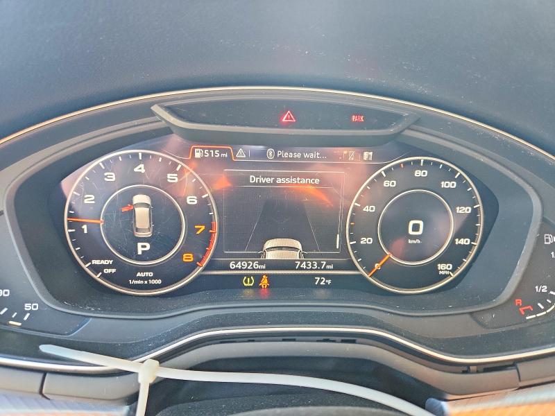 2018 Audi A4 VIN WA19NAF46JA051839 COPART salvage auction — REAR END, Wa - Bill Of Sale, sold $8,000 on 2026-07-14 (photo 9)