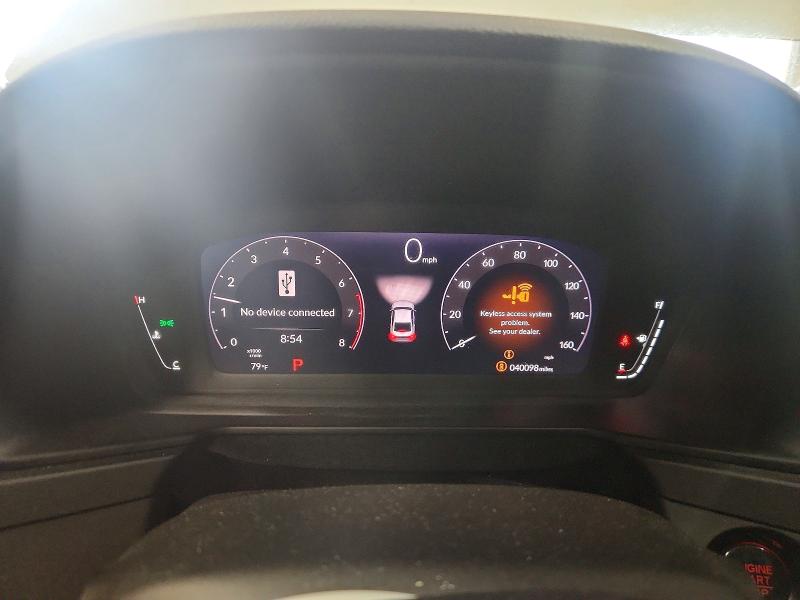 2024 Honda Accord VIN 1HGCY1F37RA037942 COPART salvage auction — SIDE, WI - CERT OF TITLE-CLAIM PAID, sold $9,400 on 2026-07-27 (photo 9)