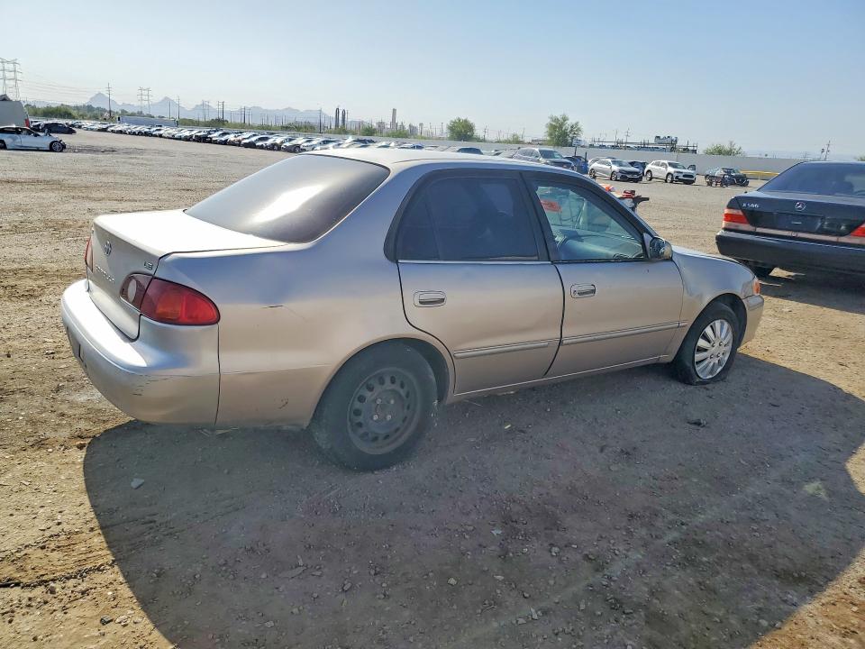 2001 Toyota Corolla VIN 1NXBR12E71Z423287 COPART salvage auction — MECHANICAL, AZ - CERTIFICATE OF TITLE, sold $225 on 2026-07-10 (photo 3)