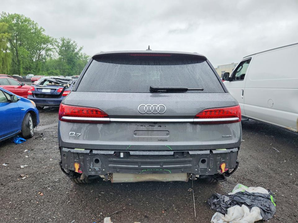2023 Audi Q7 VIN WA1LCBF76PD009531 COPART salvage auction — REAR END, Ct - Cert Of Title-Salvage, sold $14,600 on 2026-07-17 (photo 6)