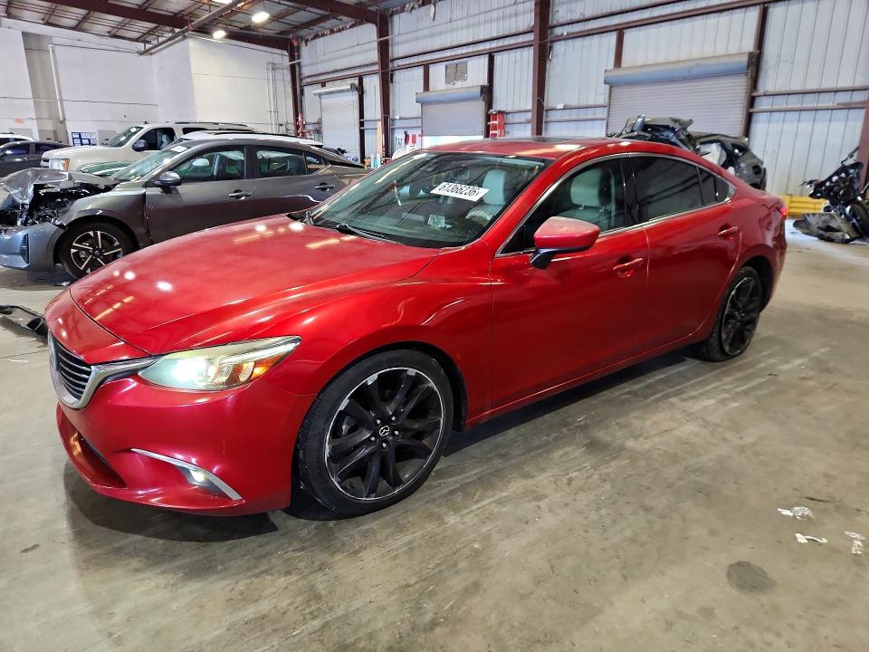 2016 Mazda 6 VIN JM1GJ1W5XG1430496 COPART salvage auction — MINOR DENT/SCRATCHES, FL - CERTIFICATE OF TITLE, sold $1,800 on 2026-07-22 (photo 1)