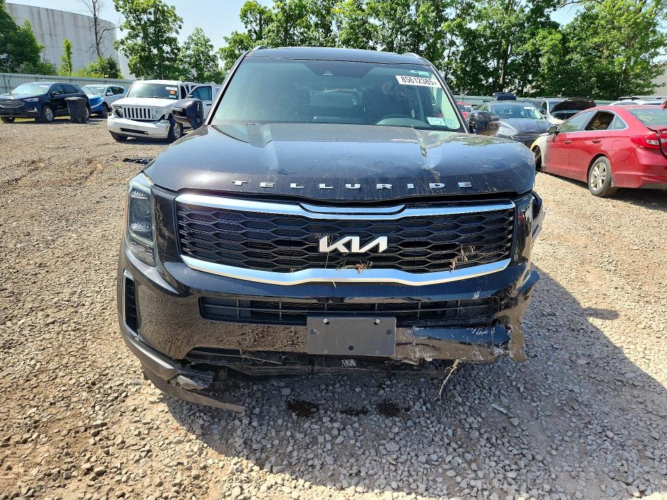 2022 Kia Telluride VIN 5XYP6DHCXNG216944 COPART salvage auction — FRONT END, NY - MV-907A SALVAGE CERTIFICATE, sold $5,400 on 2026-07-20 (photo 5)