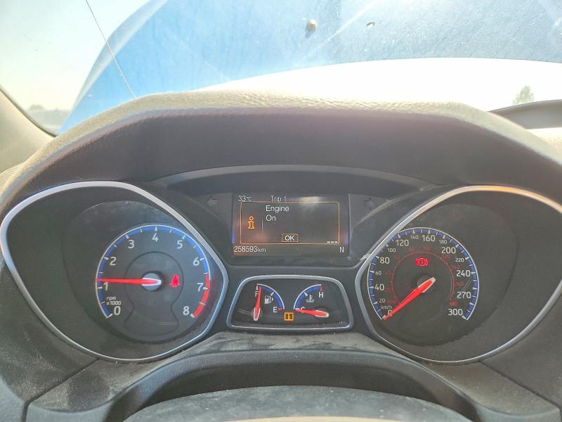 2017 Ford Focus VIN WF0DP3THXH4124956 COPART salvage auction — FRONT END, Ab - Bos - Salvage, sold $2,600 on 2026-08-18 (photo 9)