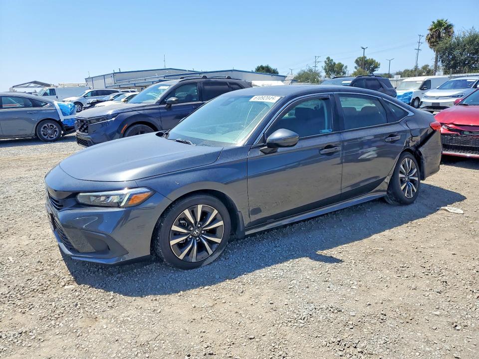 2024 Honda Civic VIN 2HGFE1F70RH315932 COPART salvage auction — REAR END, Ca - Salvage Certificate, sold $8,100 on 2026-08-25 (photo 1)