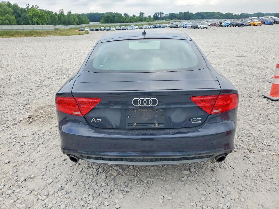 2014 Audi A7 VIN WAU2GAFC6EN012558 COPART salvage auction — FRONT END, Mi - Certificate Of Title, sold $950 on 2026-07-30 (photo 6)