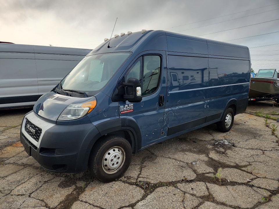 2020 Ram ProMaster 3500 VIN 3C6URVJG5LE113056 COPART salvage auction — MINOR DENT/SCRATCHES, MI - CERTIFICATE OF TITLE, sold $8,800 on 2026-09-15 (photo 1)