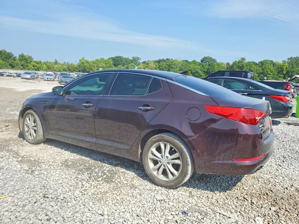 2013 Kia Optima VIN 5XXGN4A70DG247817 COPART salvage auction — FRONT END, Fl - Cert Of Title-Rebuildable Slvg, sold $425 on 2026-07-09 (photo 2)