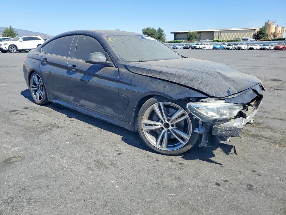 2017 BMW 4er VIN WBA4E3C36HG826331 COPART salvage auction — FRONT END, Ca - Dis/Dlr/Exp Only Clean Title, sold $1,450 on 2026-07-28 (photo 4)