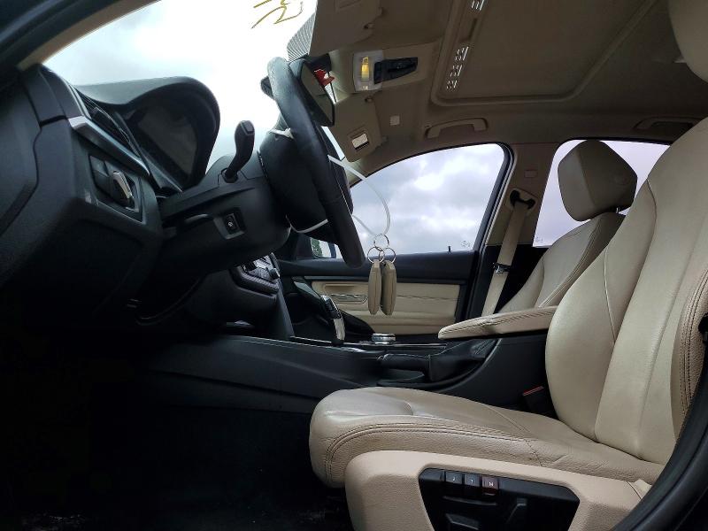 2014 BMW 3 series VIN WBA3B3G5XENR82749 COPART salvage auction — FRONT END, ON - PERMIT NO BRAND - UNFIT, sold $150 on 2026-07-21 (photo 7)