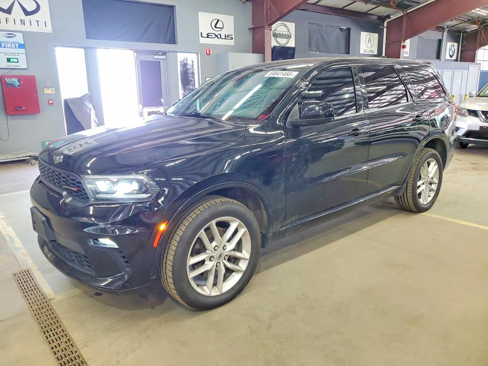 2022 Dodge Durango VIN 1C4RDJDG2NC104827 COPART salvage auction — REAR END, Ct - Certificate Of Title (P), sold $11,500 on 2026-07-31 (photo 1)