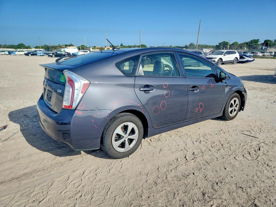 2015 Toyota Prius VIN JTDKN3DUXF0471851 COPART salvage auction — FRONT END, FL - CERTIFICATE OF DESTRUCTION, sold $15 on 2026-07-30 (photo 3)