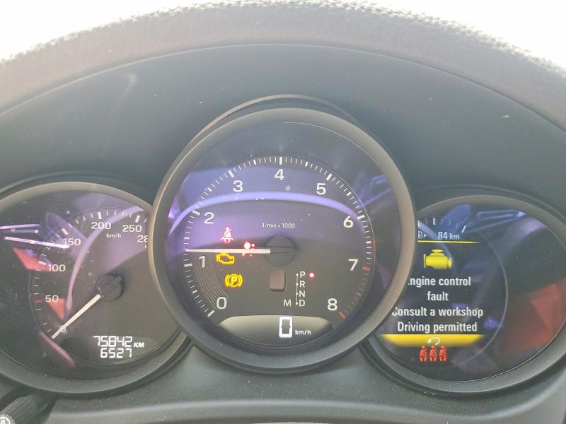 2022 Porsche Macan VIN WP1AA2A53NLB05708 COPART salvage auction — DAMAGE HISTORY, On - Permit No Brand - Unfit (P), sold $18,900 on 2026-08-06 (photo 9)