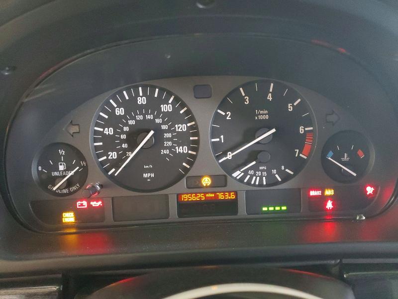 1998 BMW 5er VIN WBADD5328WBV54512 COPART salvage auction — SIDE, Ca - Salvage Certificate, sold $20 on 2026-08-13 (photo 9)