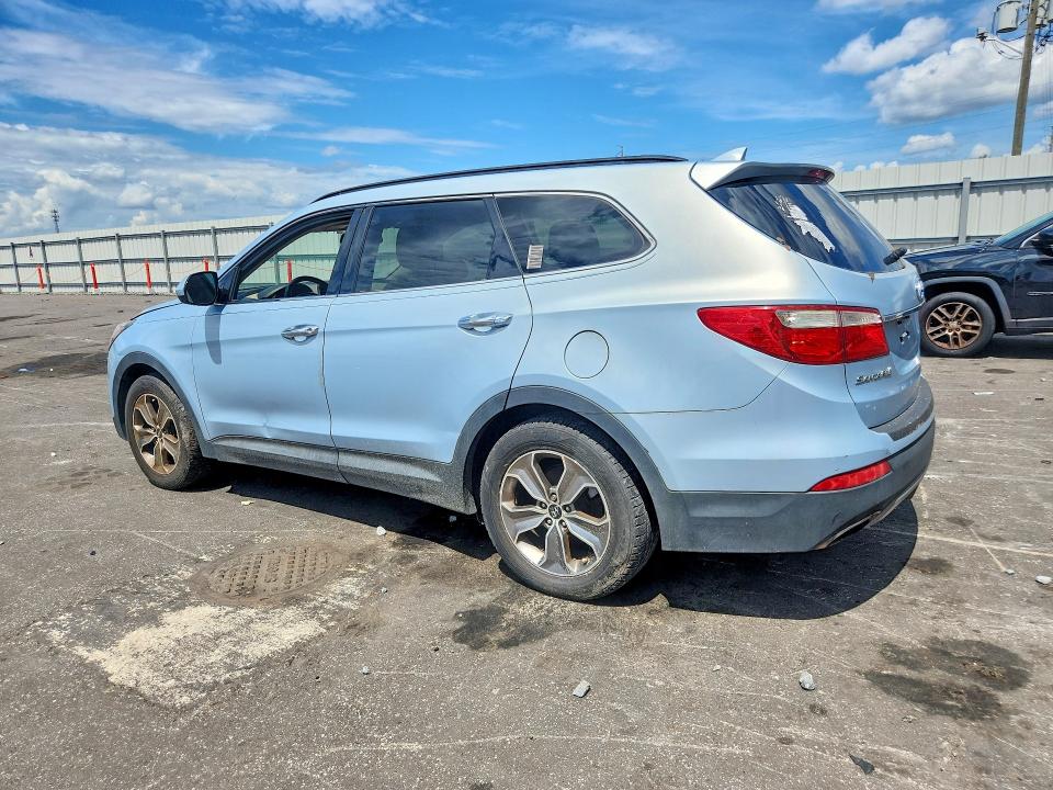 2013 Hyundai Santa fe VIN KM8SM4HF3DU028365 COPART salvage auction — FRONT END, Fl - Certificate Of Title, sold $1,350 on 2026-07-27 (photo 2)